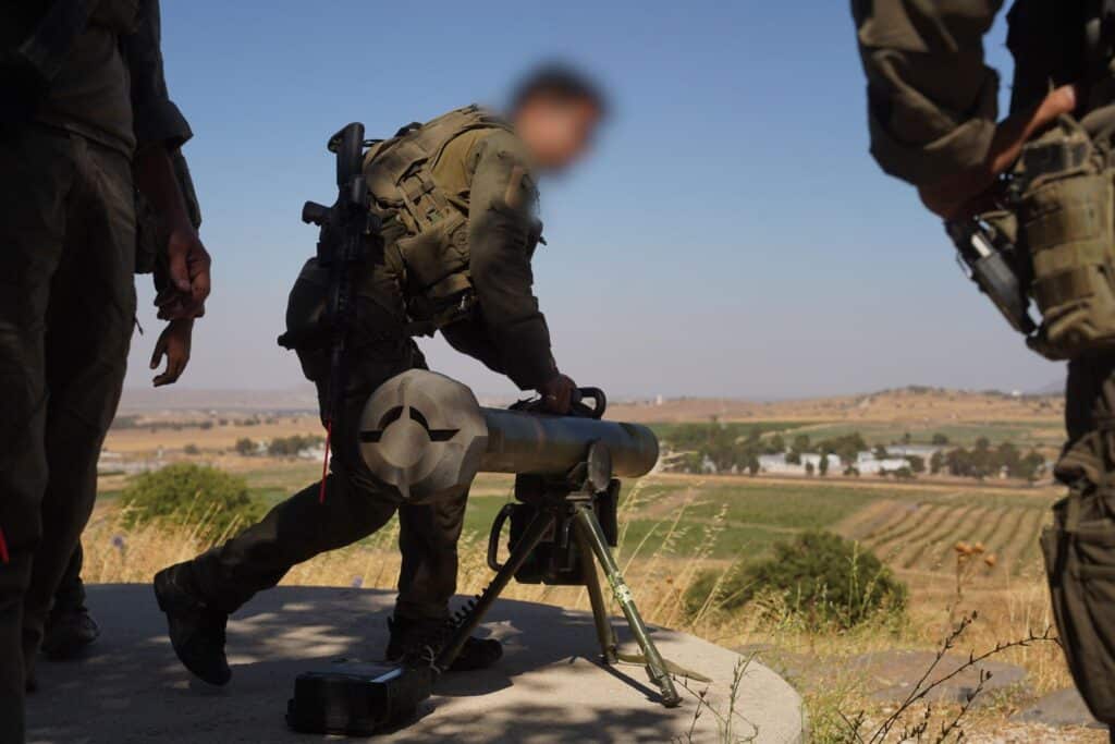 תיעודים מהתרגיל של כוחות צה"ל במרחב רמת הגולן