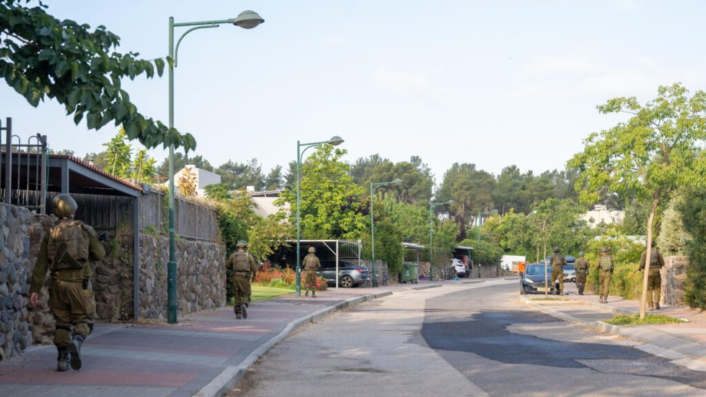 תיעודים מהתרגיל של כוחות צה"ל במרחב רמת הגולן