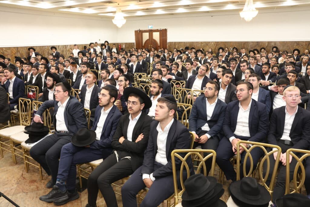 אלפי בחורי ישיבות מירושלים השתתפו במעמדי הכנה לישיבות