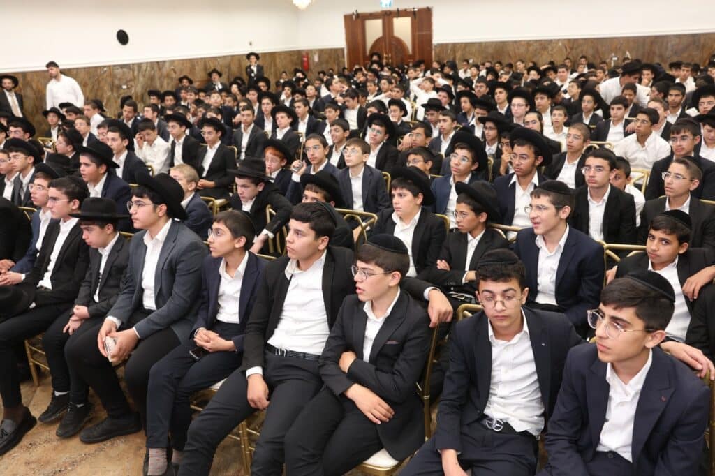 אלפי בחורי ישיבות מירושלים השתתפו במעמדי הכנה לישיבות