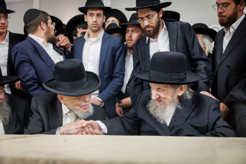 שמחת דגל התורה: נישואי נינו הראשון של מרן הגר״ד לנדו