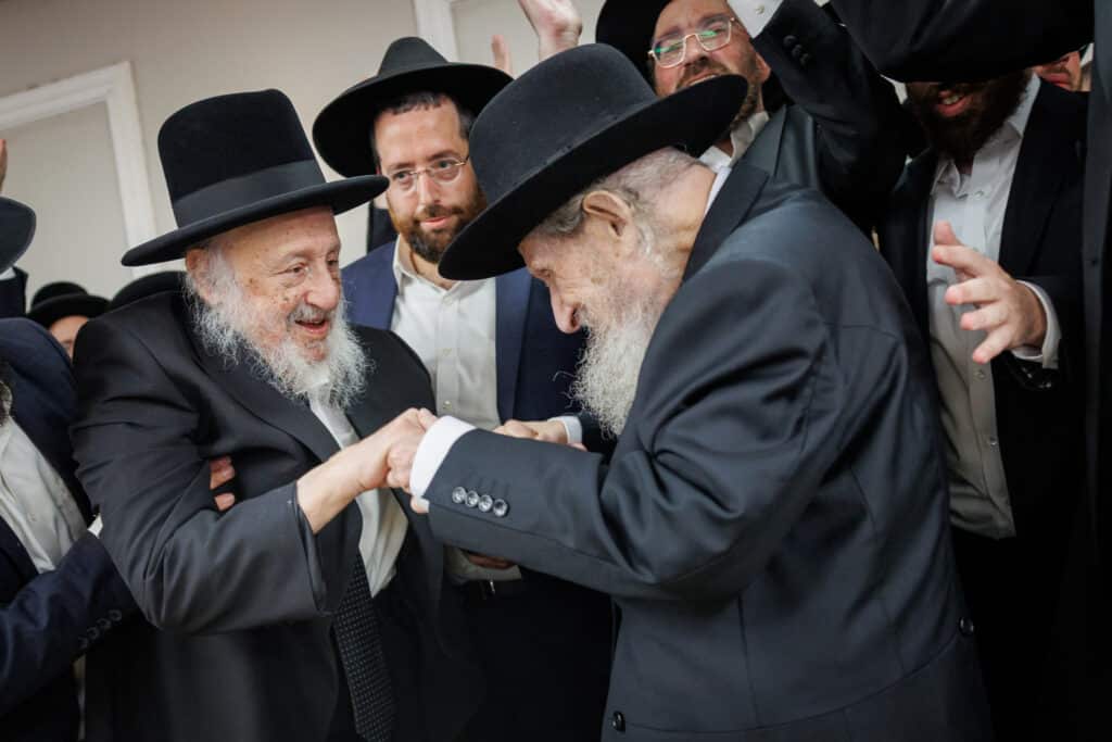 שמחת דגל התורה: נישואי נינו הראשון של מרן הגר״ד לנדו