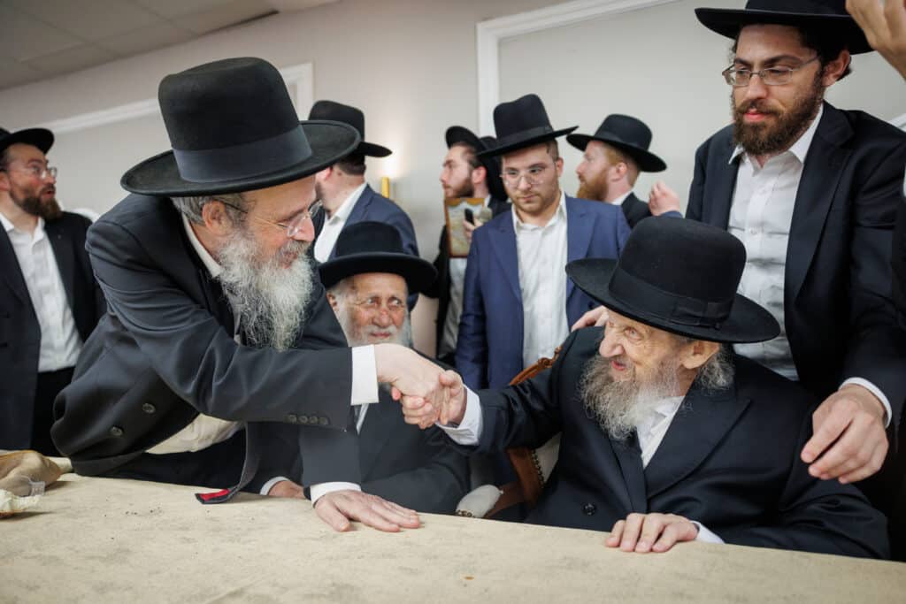 שמחת דגל התורה: נישואי נינו הראשון של מרן הגר״ד לנדו