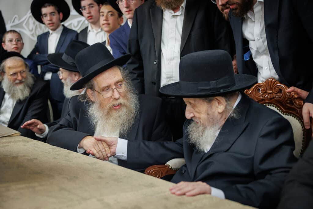 שמחת דגל התורה: נישואי נינו הראשון של מרן הגר״ד לנדו