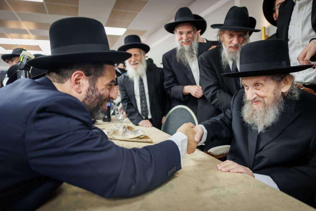 שמחת דגל התורה: נישואי נינו הראשון של מרן הגר״ד לנדו