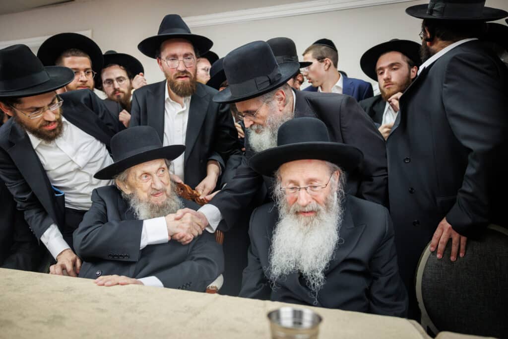 שמחת דגל התורה: נישואי נינו הראשון של מרן הגר״ד לנדו