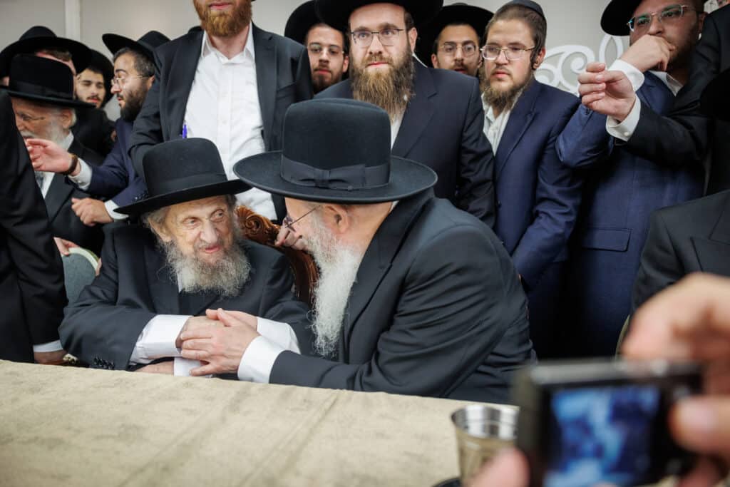 שמחת דגל התורה: נישואי נינו הראשון של מרן הגר״ד לנדו