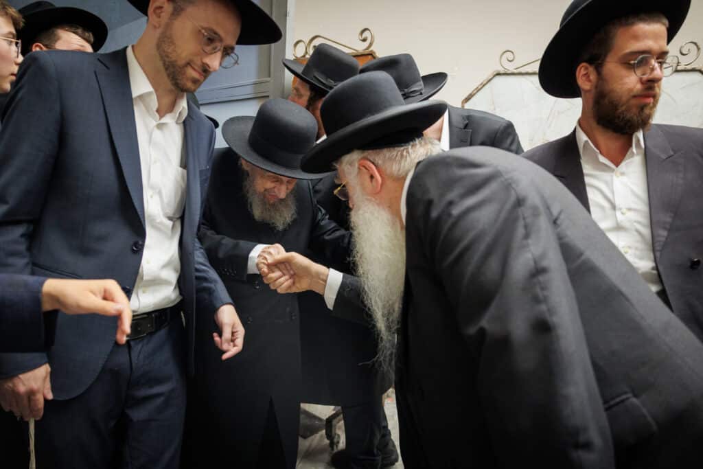 שמחת דגל התורה: נישואי נינו הראשון של מרן הגר״ד לנדו