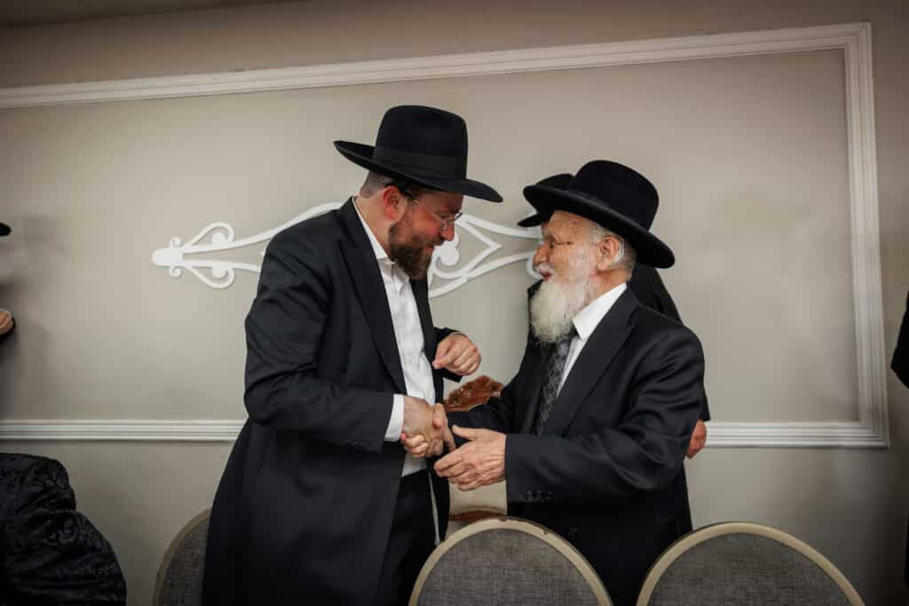 שמחת דגל התורה: נישואי נינו הראשון של מרן הגר״ד לנדו