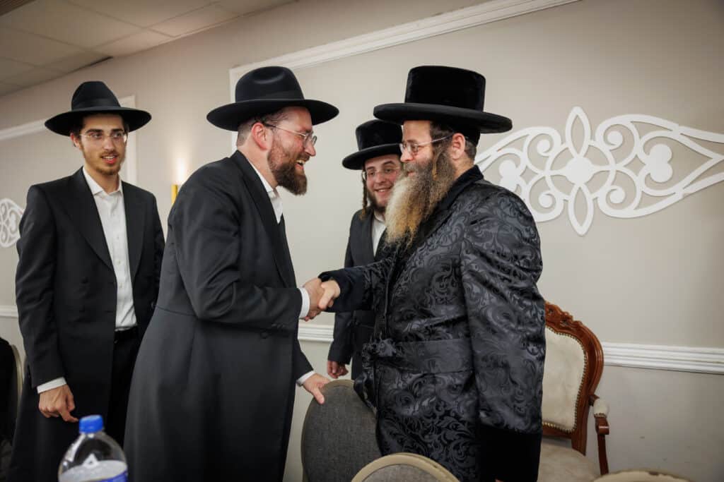 שמחת דגל התורה: נישואי נינו הראשון של מרן הגר״ד לנדו