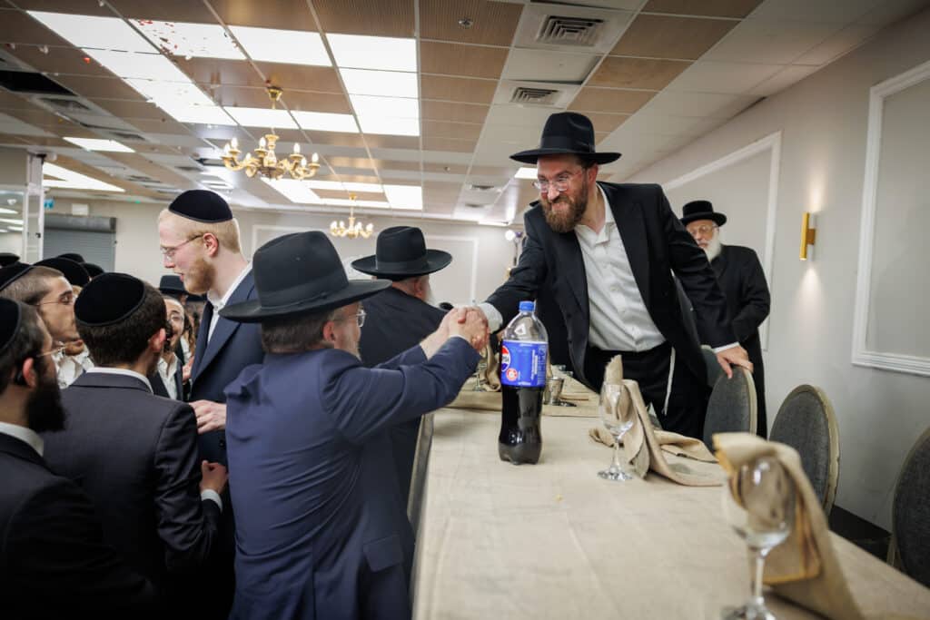 שמחת דגל התורה: נישואי נינו הראשון של מרן הגר״ד לנדו