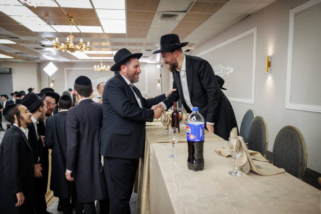 שמחת דגל התורה: נישואי נינו הראשון של מרן הגר״ד לנדו