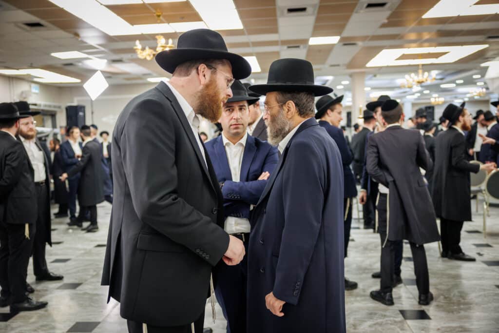 שמחת דגל התורה: נישואי נינו הראשון של מרן הגר״ד לנדו