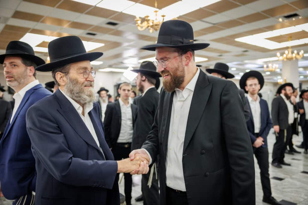 שמחת דגל התורה: נישואי נינו הראשון של מרן הגר״ד לנדו