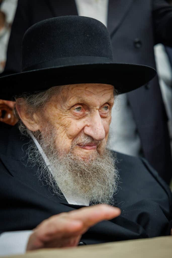 שמחת דגל התורה: נישואי נינו הראשון של מרן הגר״ד לנדו