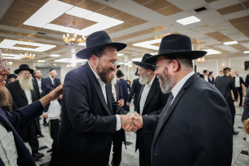 שמחת דגל התורה: נישואי נינו הראשון של מרן הגר״ד לנדו