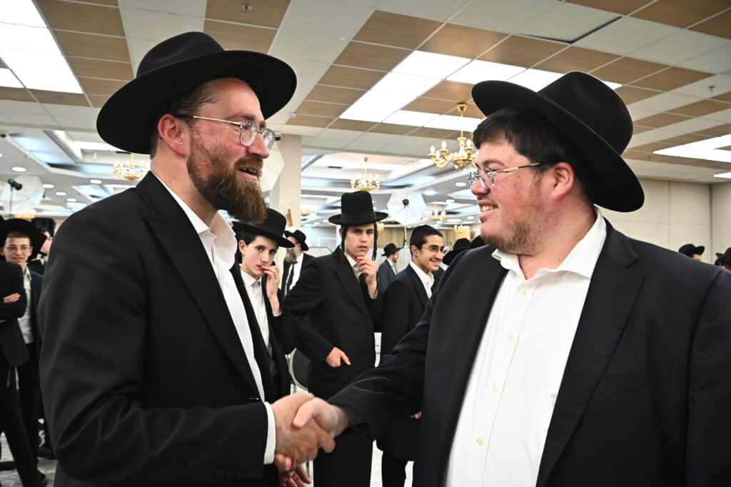 שמחת דגל התורה: נישואי נינו הראשון של מרן הגר״ד לנדו