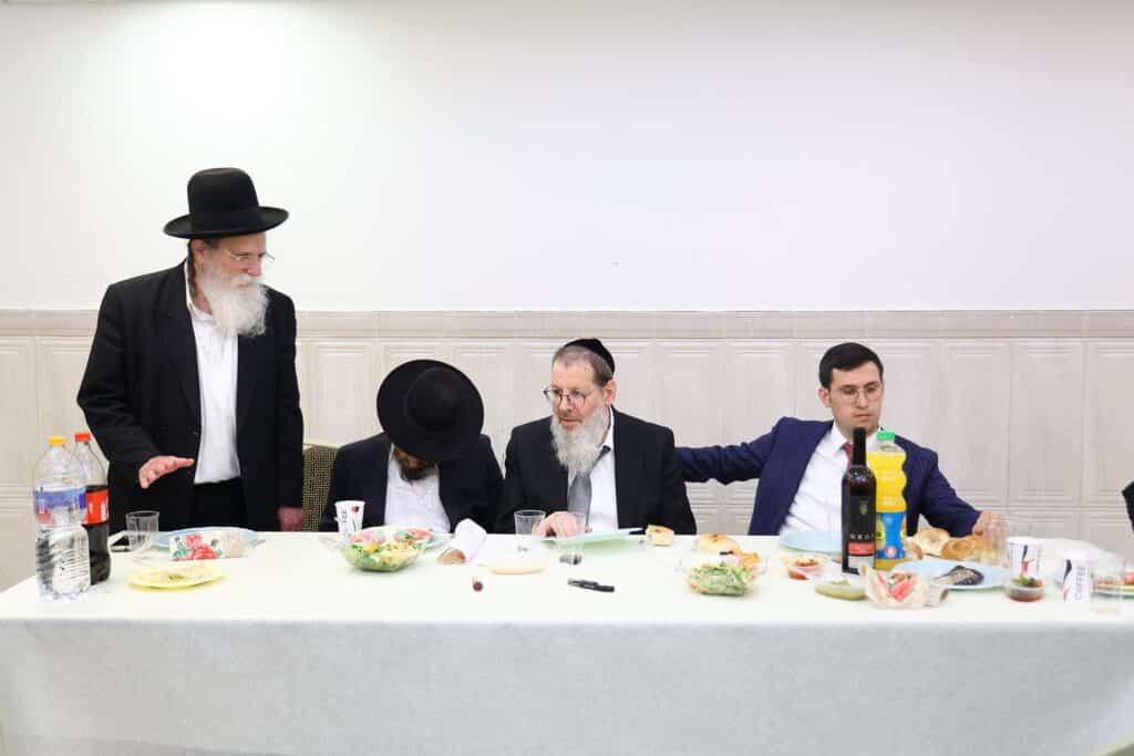 חיפה: שמחת הברית לנכד גאב"ד בני ברק וחתן ראש הכולל