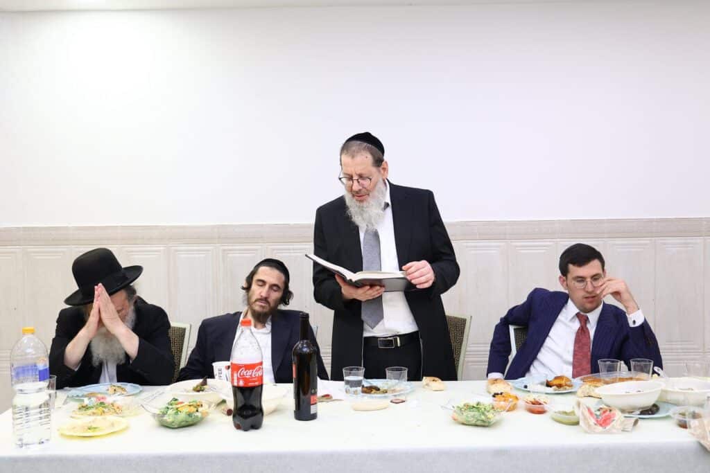 חיפה: שמחת הברית לנכד גאב"ד בני ברק וחתן ראש הכולל