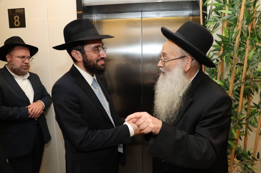 חנוכת המרכז החדש של מכון דורות, במעמד גדולי ישראל, רבנים ואישי צבור