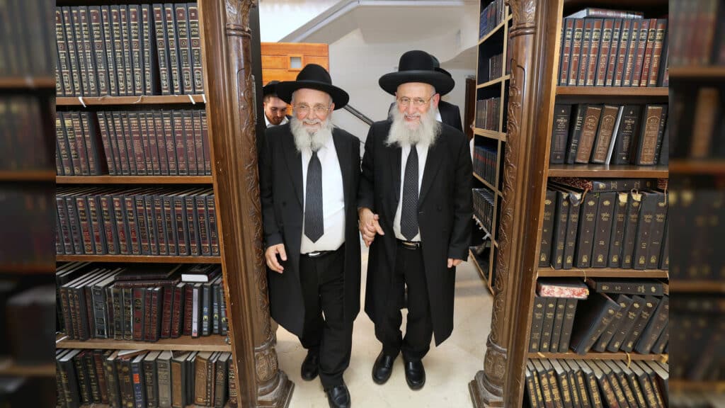 התלמידים מישיבת לבב חכמה נבחנו אצל חבר המועצת