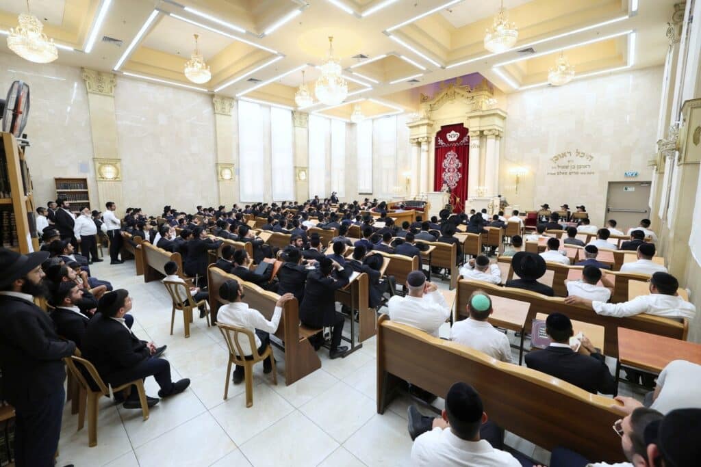 "להיות גאים בזכות לשבת וללמוד תורה"