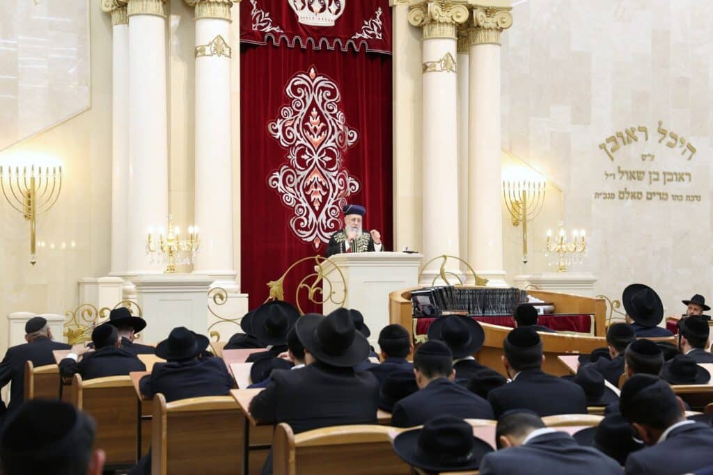 "להיות גאים בזכות לשבת וללמוד תורה"