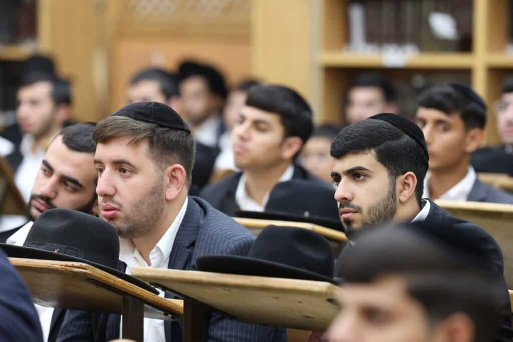 "להיות גאים בזכות לשבת וללמוד תורה"