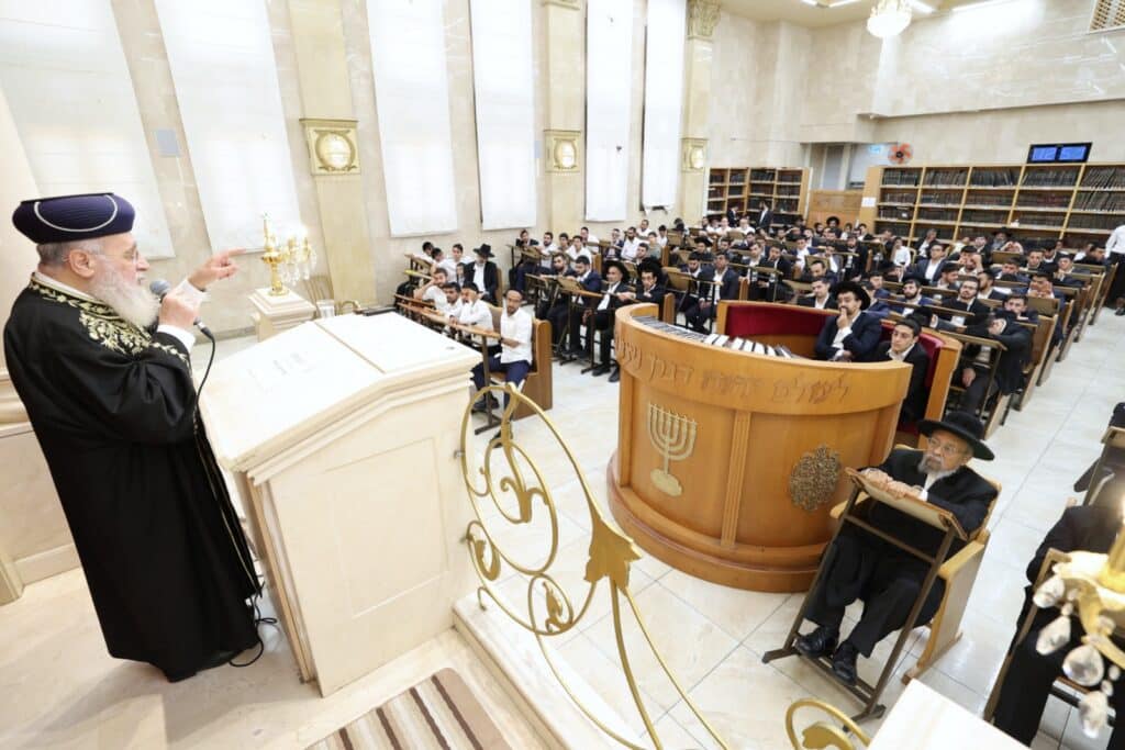 "להיות גאים בזכות לשבת וללמוד תורה"