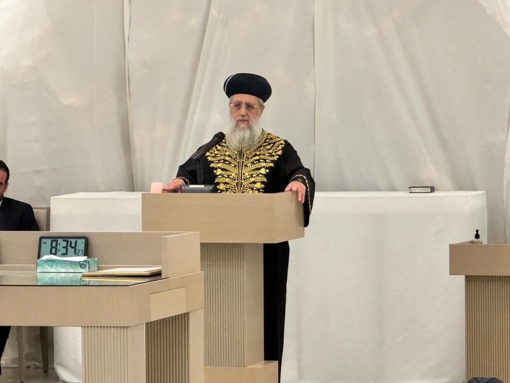 הראשון לציון כובד בסנדקאות - התינוק נקרא על שמו