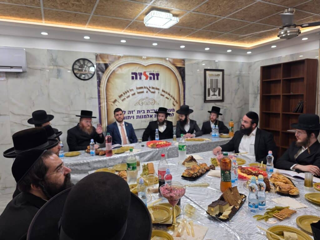 כ"ק מרן האדמו"ר מנדבורנא צפת במעמד חנוכת מרכז פעילות ארגון 'זה לזה' החדש: "בזכותכם תהיה לעיר שמירה מיוחדת מפני אסונות"