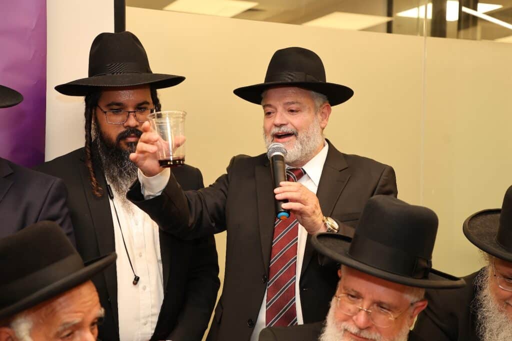 חנוכת המרכז החדש של מכון דורות, במעמד גדולי ישראל, רבנים ואישי צבור