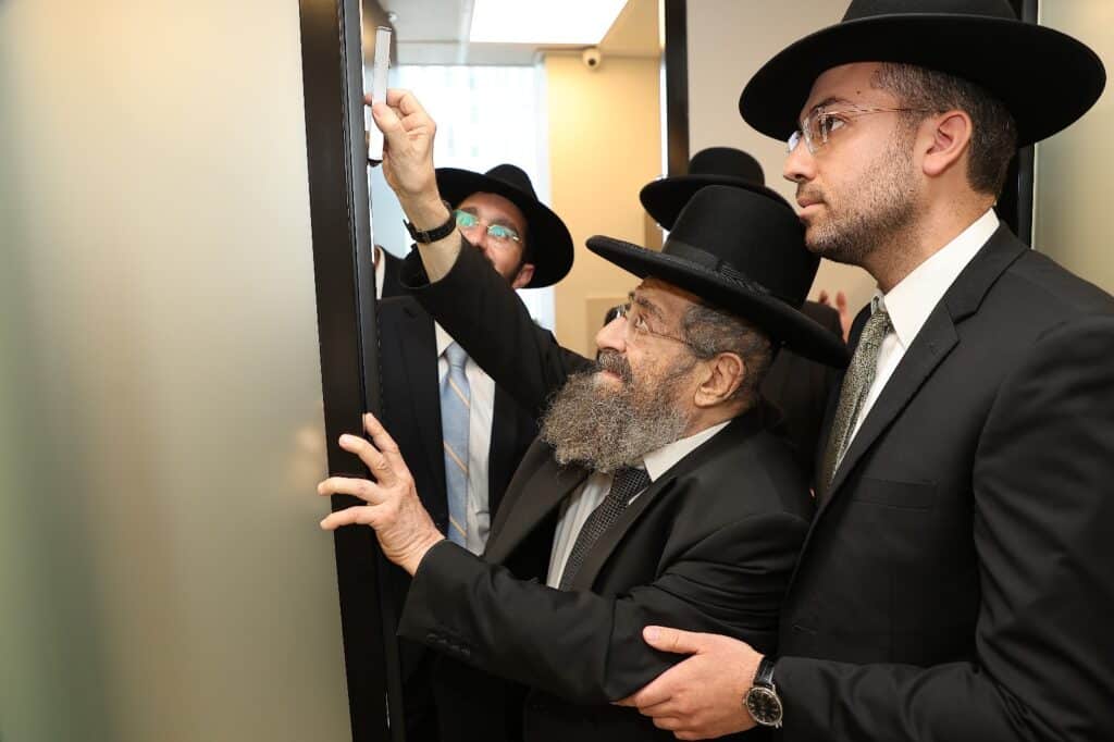 חנוכת המרכז החדש של מכון דורות, במעמד גדולי ישראל, רבנים ואישי צבור