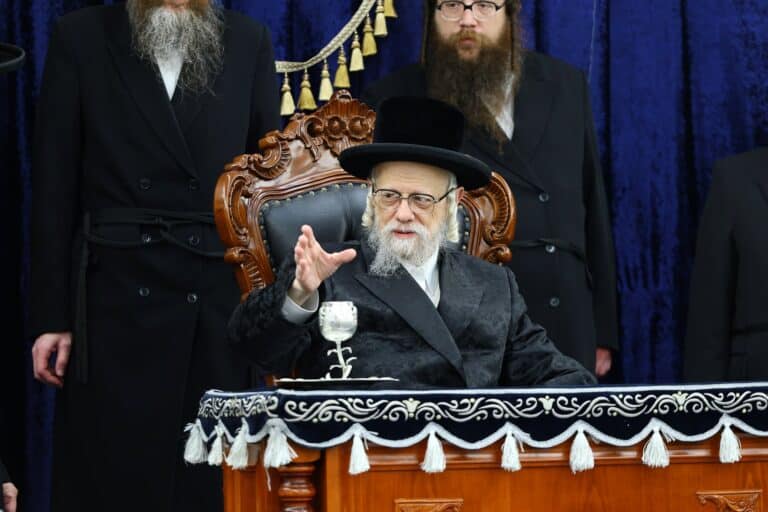 ברינה יקצורו: מעמד מרגש לכבודה של תורה בסערט ויז'ניץ חיפה