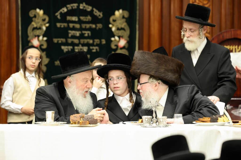 בביהמ"ד הגדול: בבוהוש חגגו בר מצוה לנכד האדמו"ר