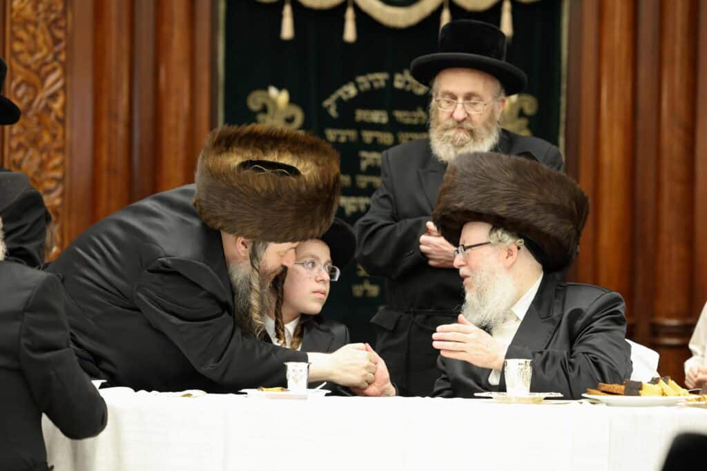 בביהמ"ד הגדול: בבוהוש חגגו בר מצוה לנכד האדמו"ר