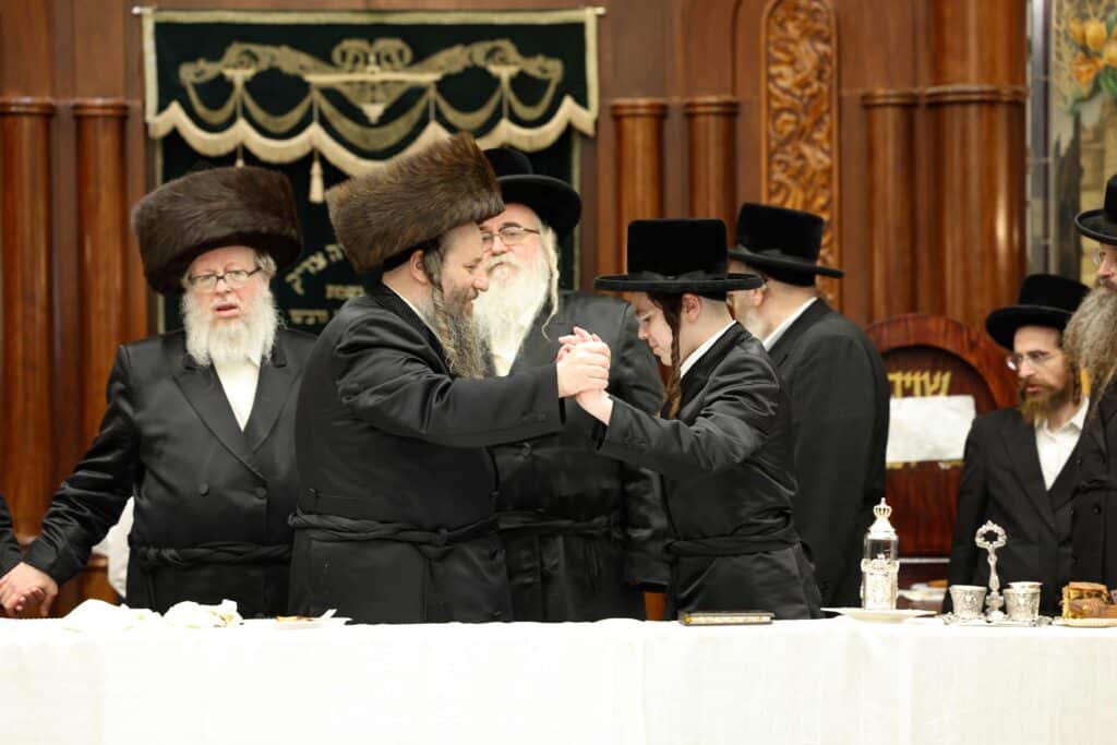 בביהמ"ד הגדול: בבוהוש חגגו בר מצוה לנכד האדמו"ר