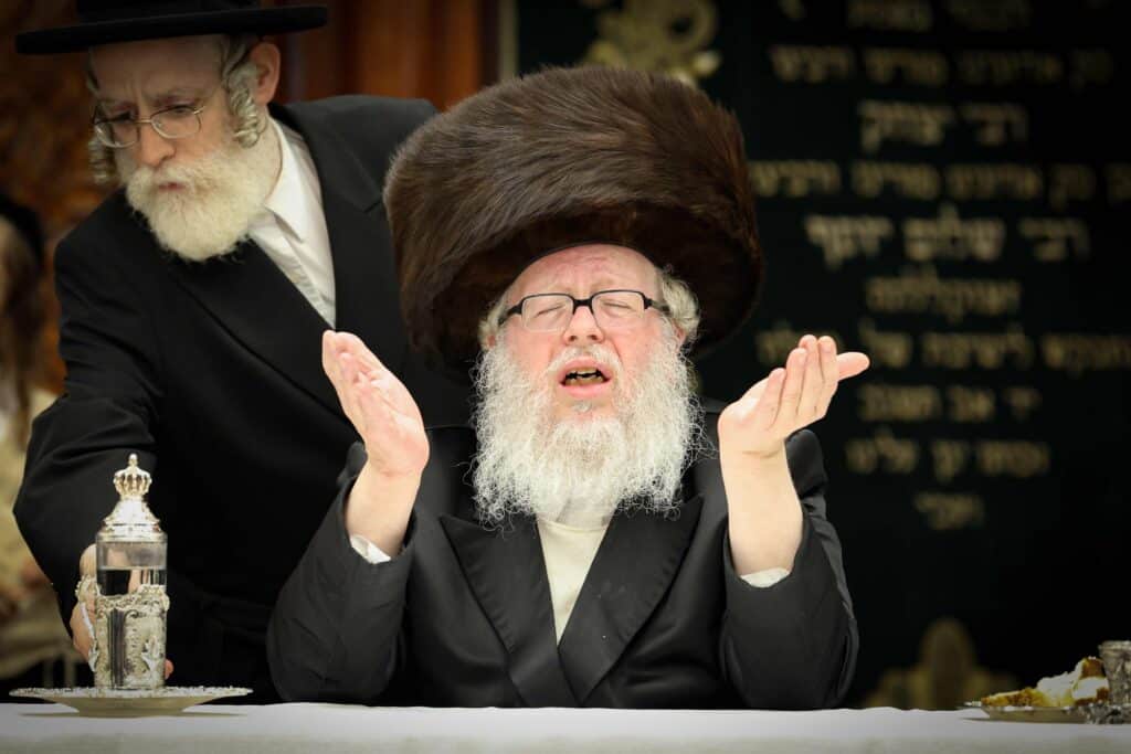 בביהמ"ד הגדול: בבוהוש חגגו בר מצוה לנכד האדמו"ר