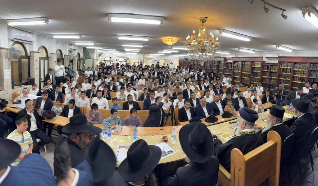 מאות בחורי ישיבות התכנסו למעמדי הכנה לקראת זמן אלול מאות בחורי ישיבות התכנסו למעמדי הכנה לקראת זמן אלול