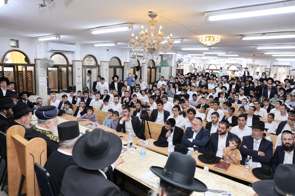 מאות בחורי ישיבות התכנסו למעמדי הכנה לקראת זמן אלול מאות בחורי ישיבות התכנסו למעמדי הכנה לקראת זמן אלול