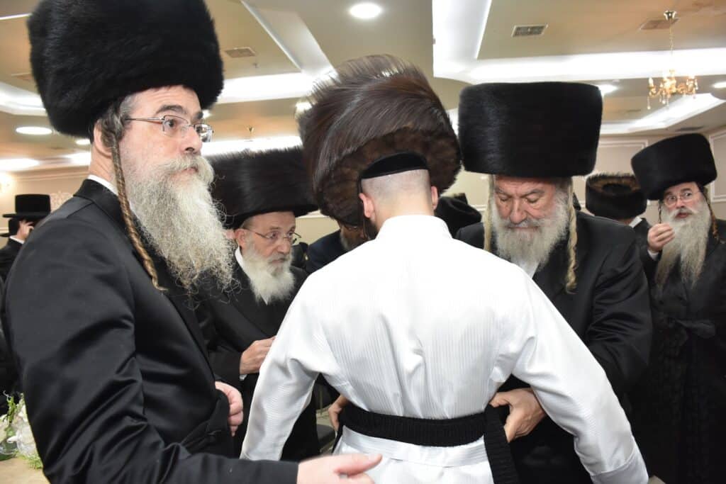 שמחת החתונה לנכדת כ"ק מרן אדמו"ר מאשלג שליט"א