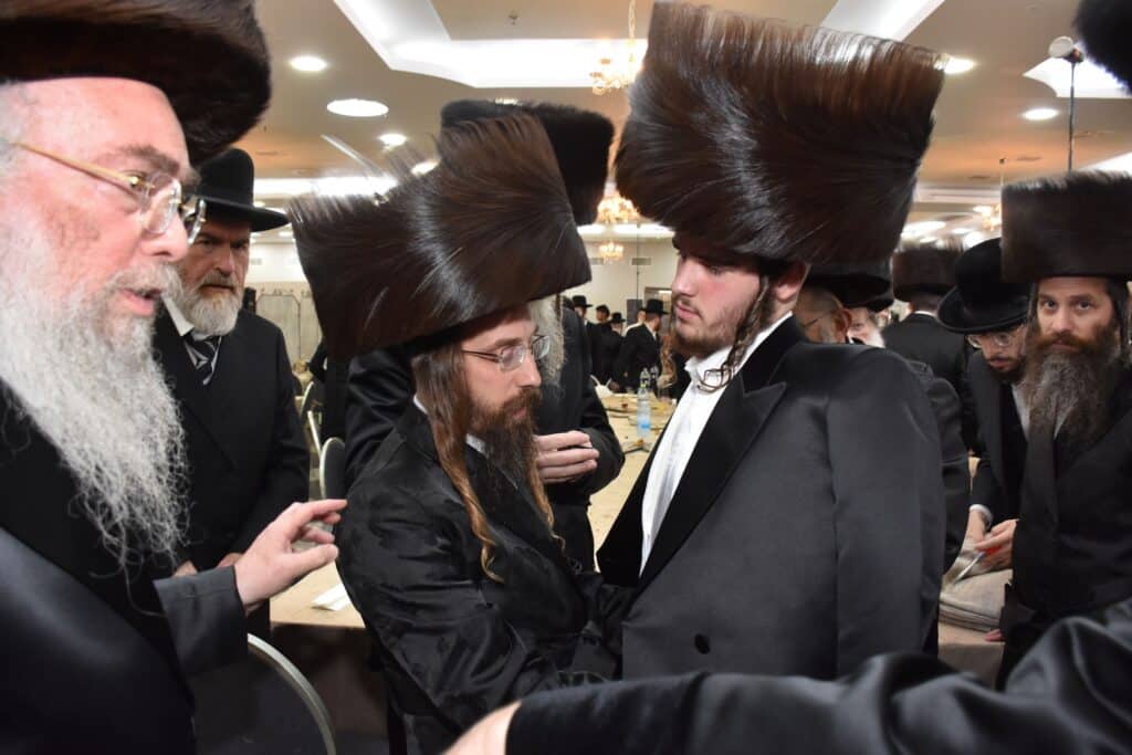 שמחת החתונה לנכדת כ"ק מרן אדמו"ר מאשלג שליט"א