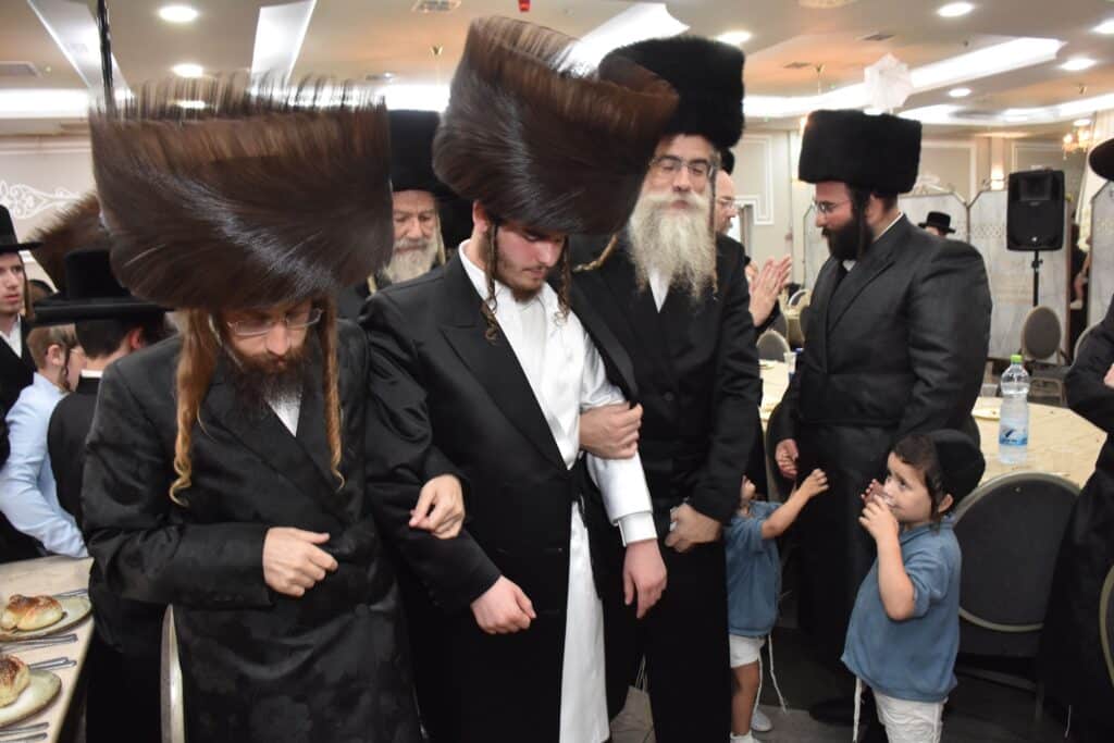 שמחת החתונה לנכדת כ"ק מרן אדמו"ר מאשלג שליט"א