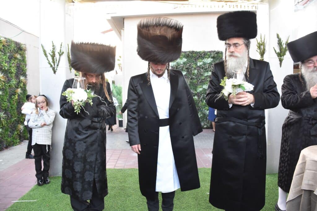 שמחת החתונה לנכדת כ"ק מרן אדמו"ר מאשלג שליט"א