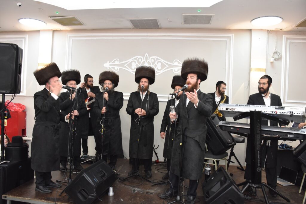 שמחת החתונה לנכדת כ"ק מרן אדמו"ר מאשלג שליט"א