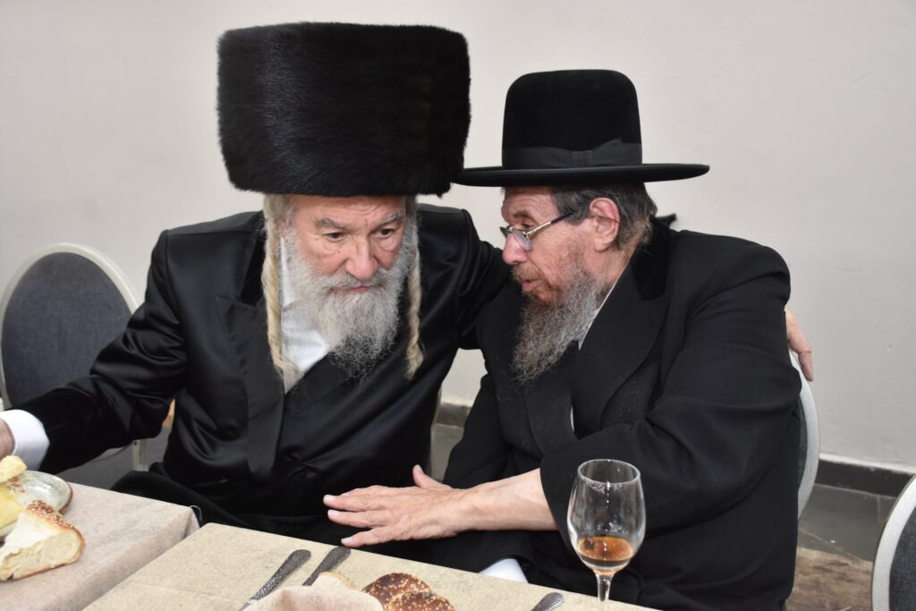 שמחת החתונה לנכדת כ"ק מרן אדמו"ר מאשלג שליט"א