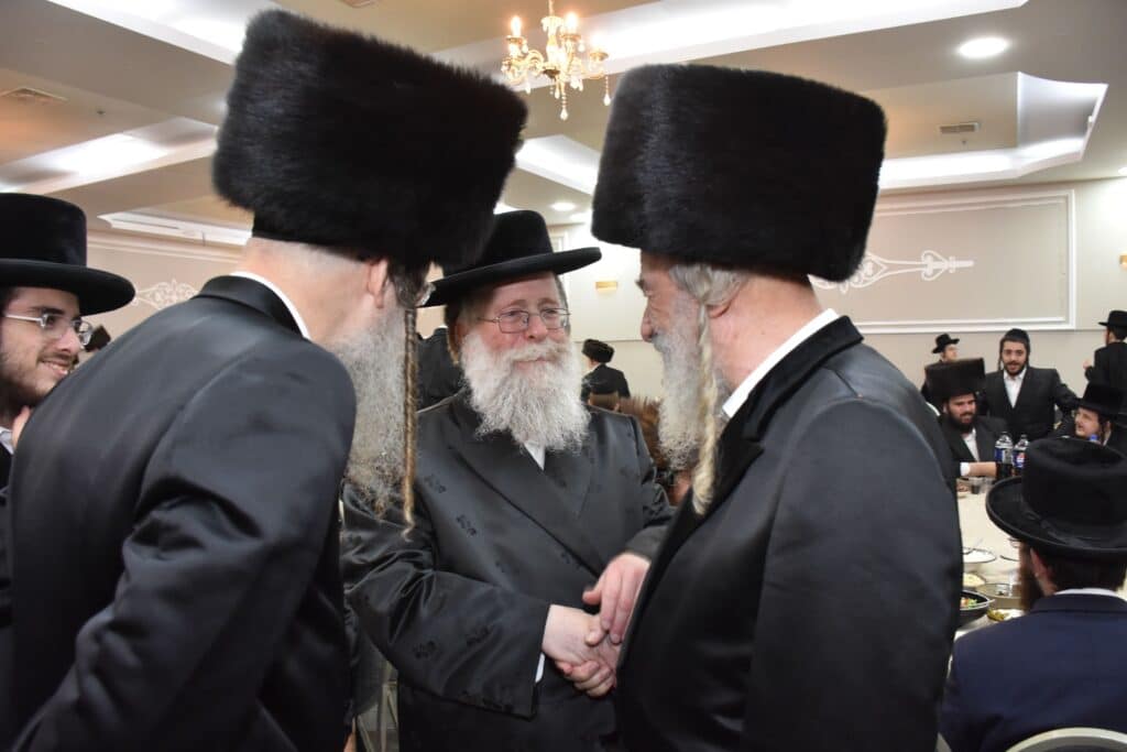 שמחת החתונה לנכדת כ"ק מרן אדמו"ר מאשלג שליט"א