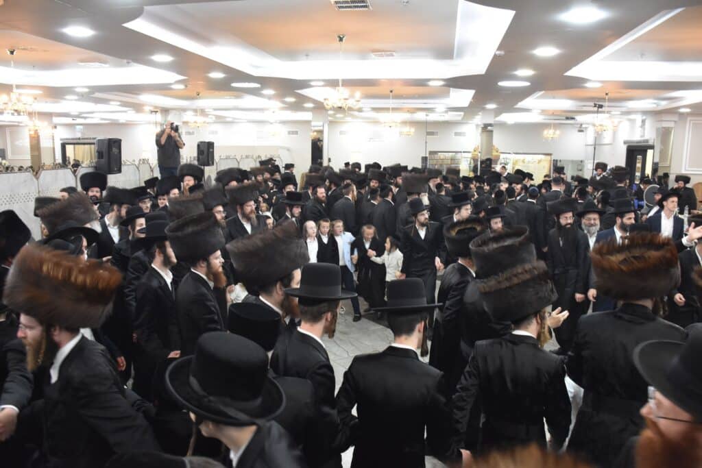 שמחת החתונה לנכדת כ"ק מרן אדמו"ר מאשלג שליט"א