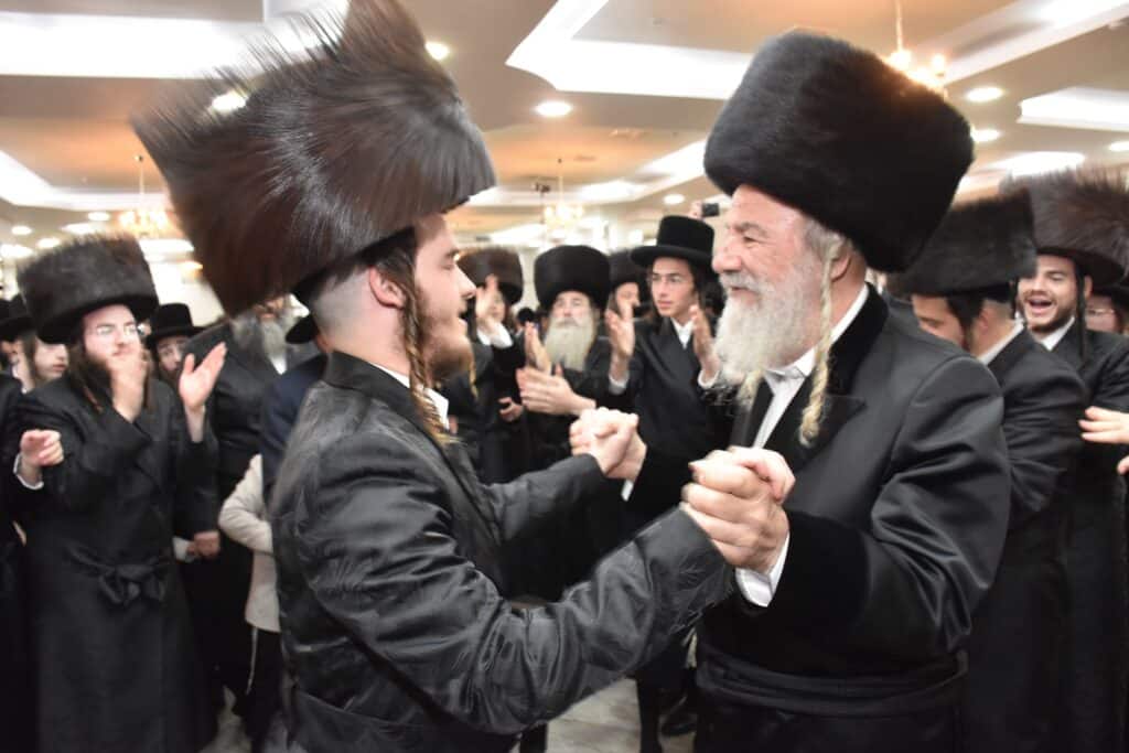 שמחת החתונה לנכדת כ"ק מרן אדמו"ר מאשלג שליט"א