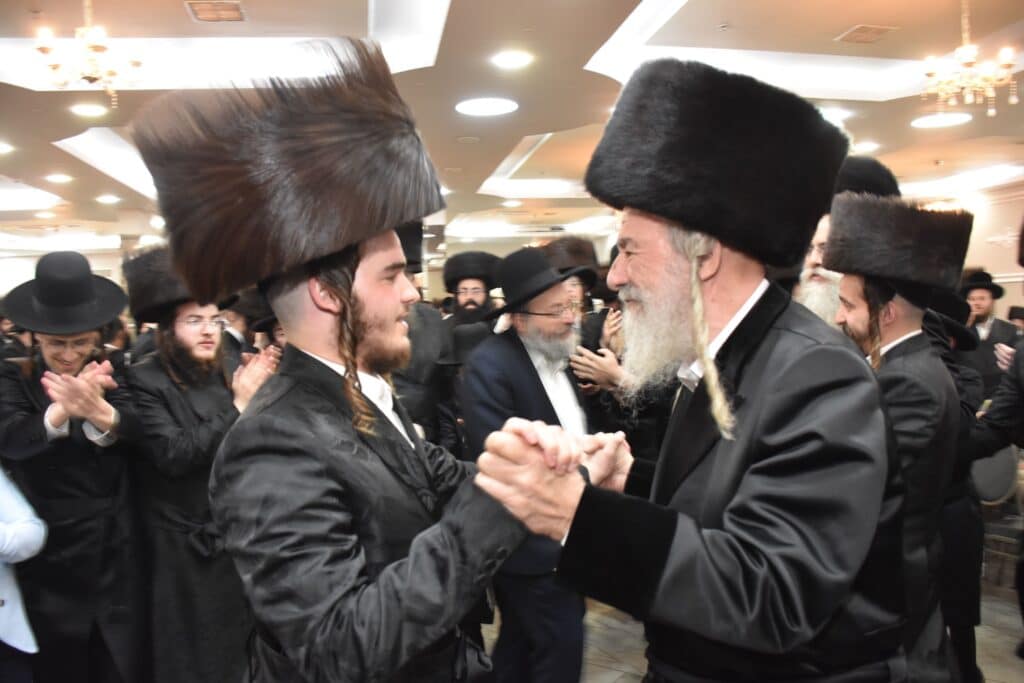 שמחת החתונה לנכדת כ"ק מרן אדמו"ר מאשלג שליט"א